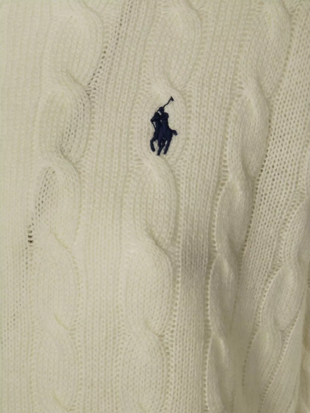 Polo Ralph Lauren Kimberly V-Neck Cable Knit Sweater