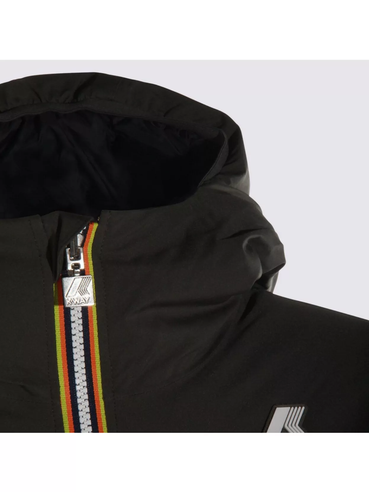 K-Way Hooded Long Sleeve Down Jacket