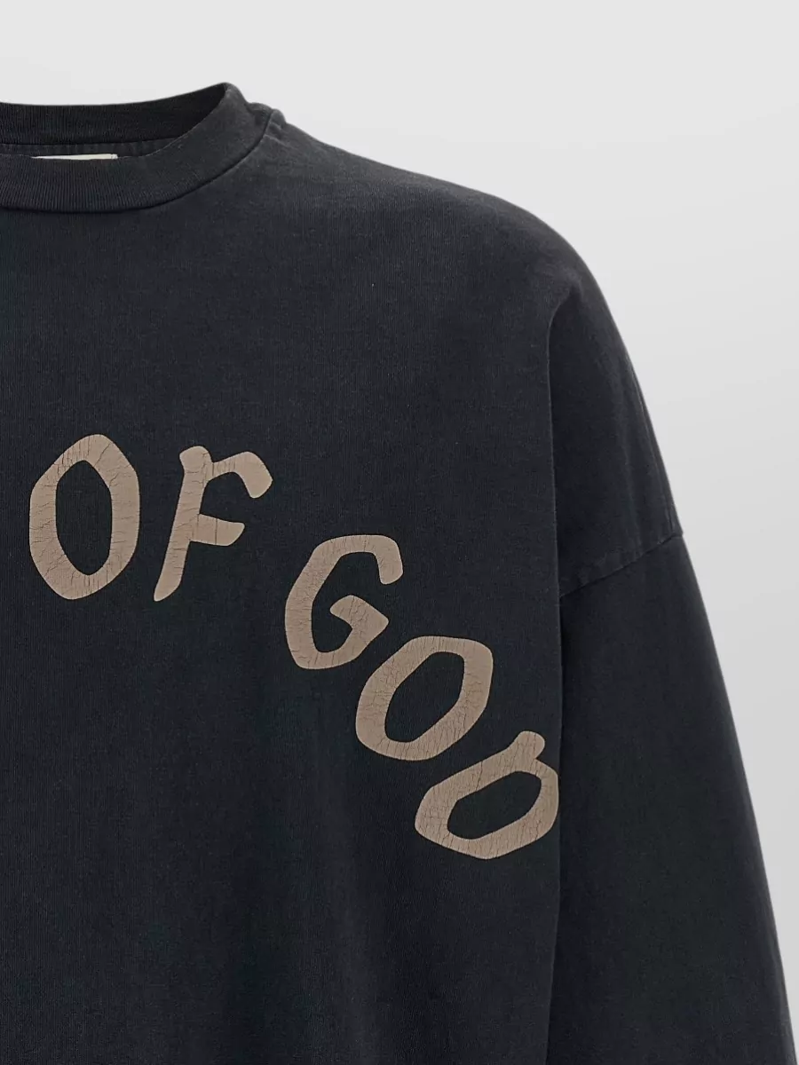 Fear Of God Cotton Oversized Long-Sleeve T-Shirt