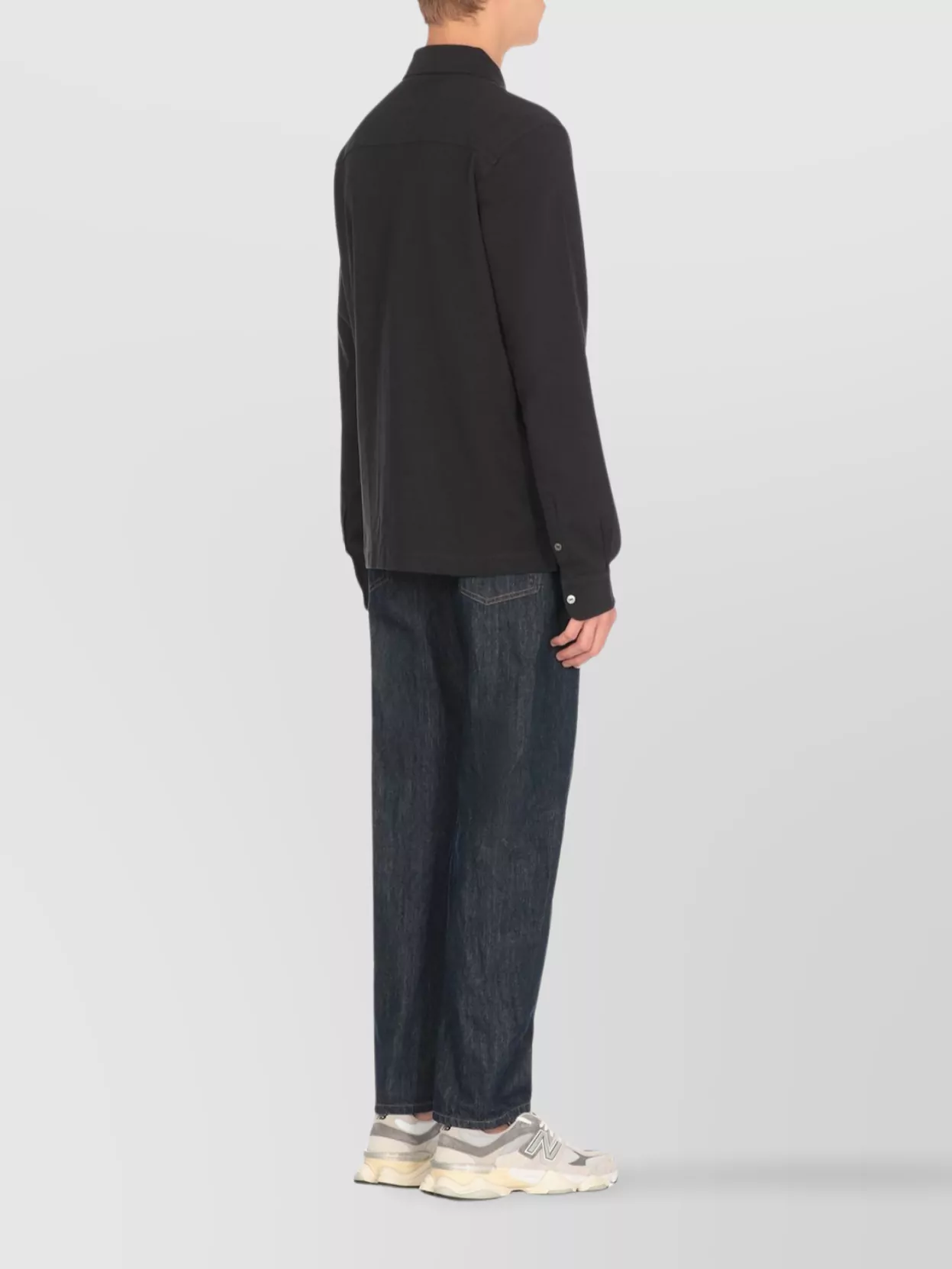 K-way Rolled Cuffs Long Sleeve Shirt In Blue