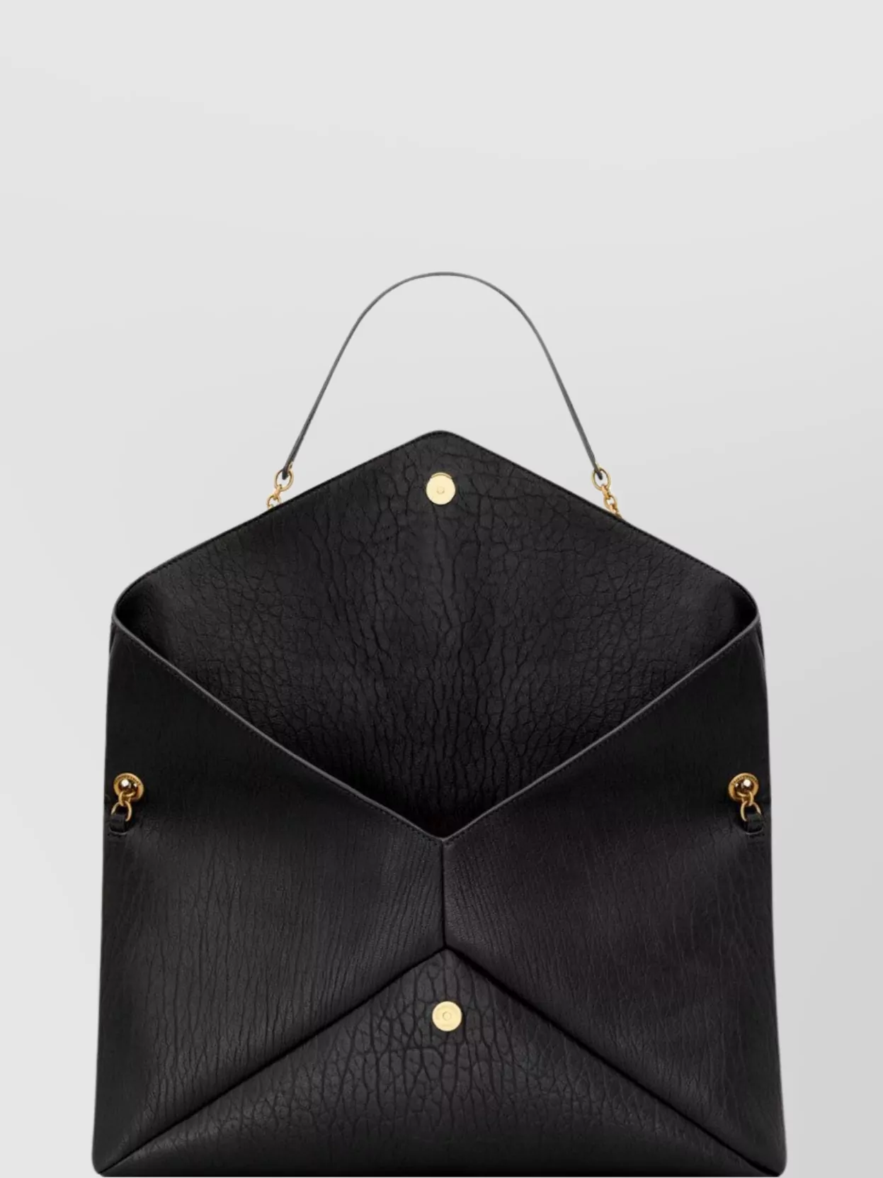 Saint Laurent Xxl Lambskin Envelope Pouch Chain