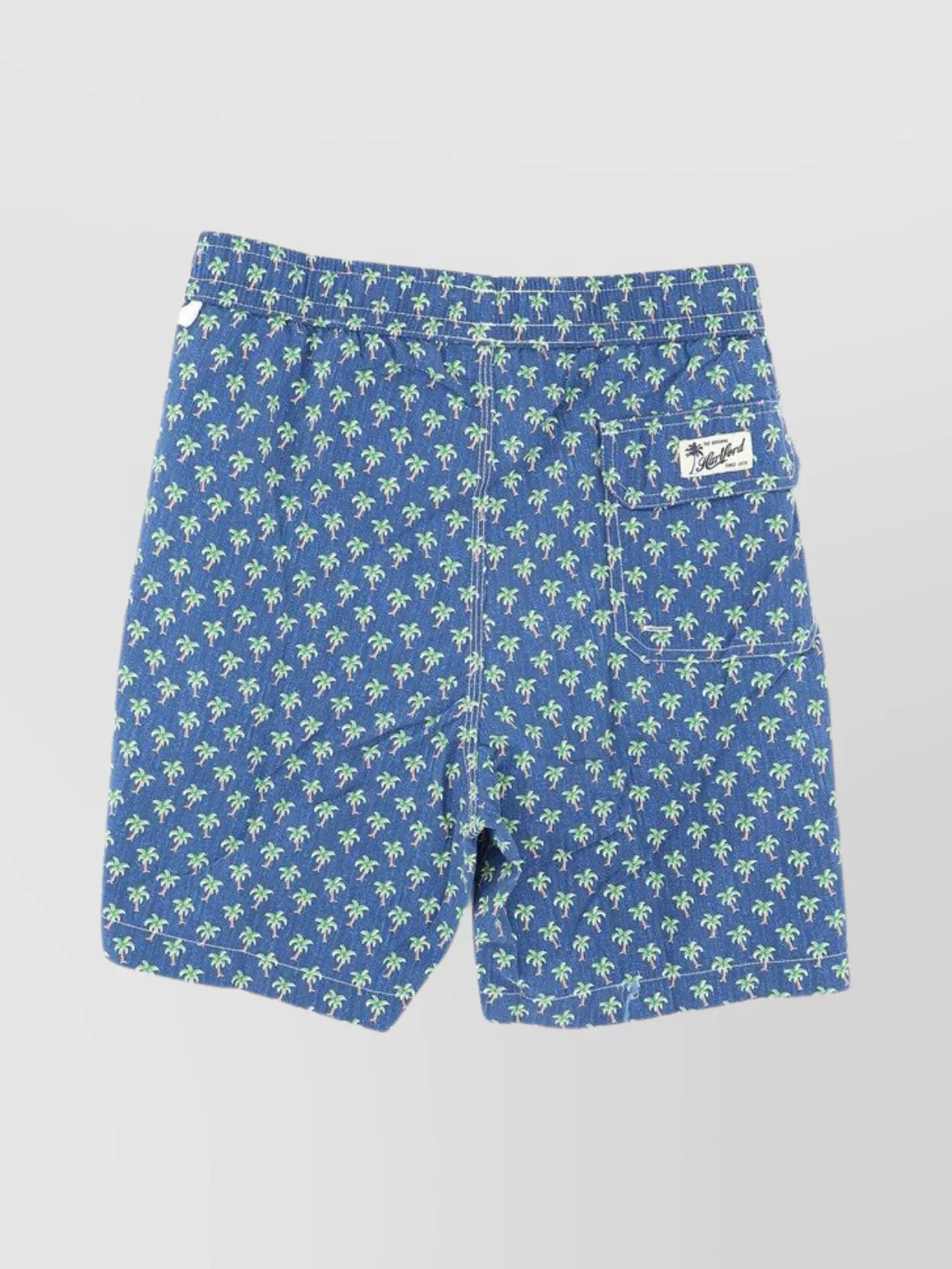 Shop Hartford Palm Swim Shorts Pocket