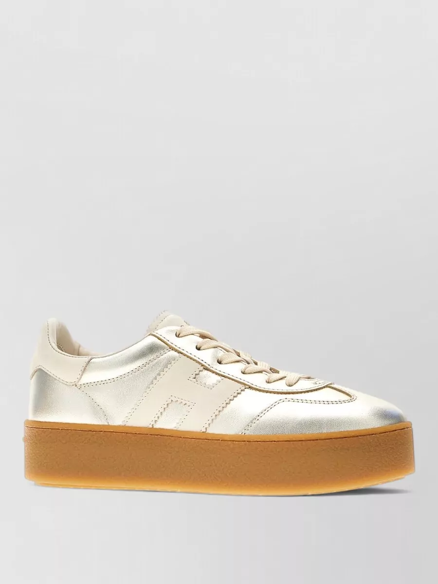 Hogan Leather Low-Top Sneakers