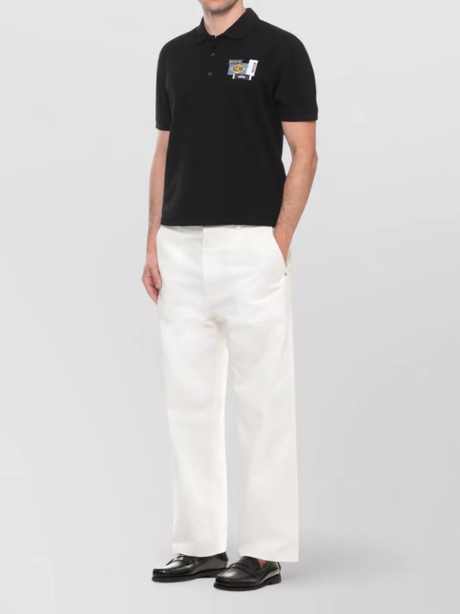 Moschino Cotton Piqué Polo Shirt
