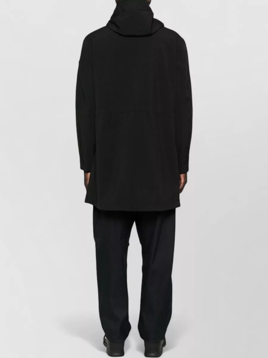 C.p. Company Hooded Parka Jacket Arm Patch Detail