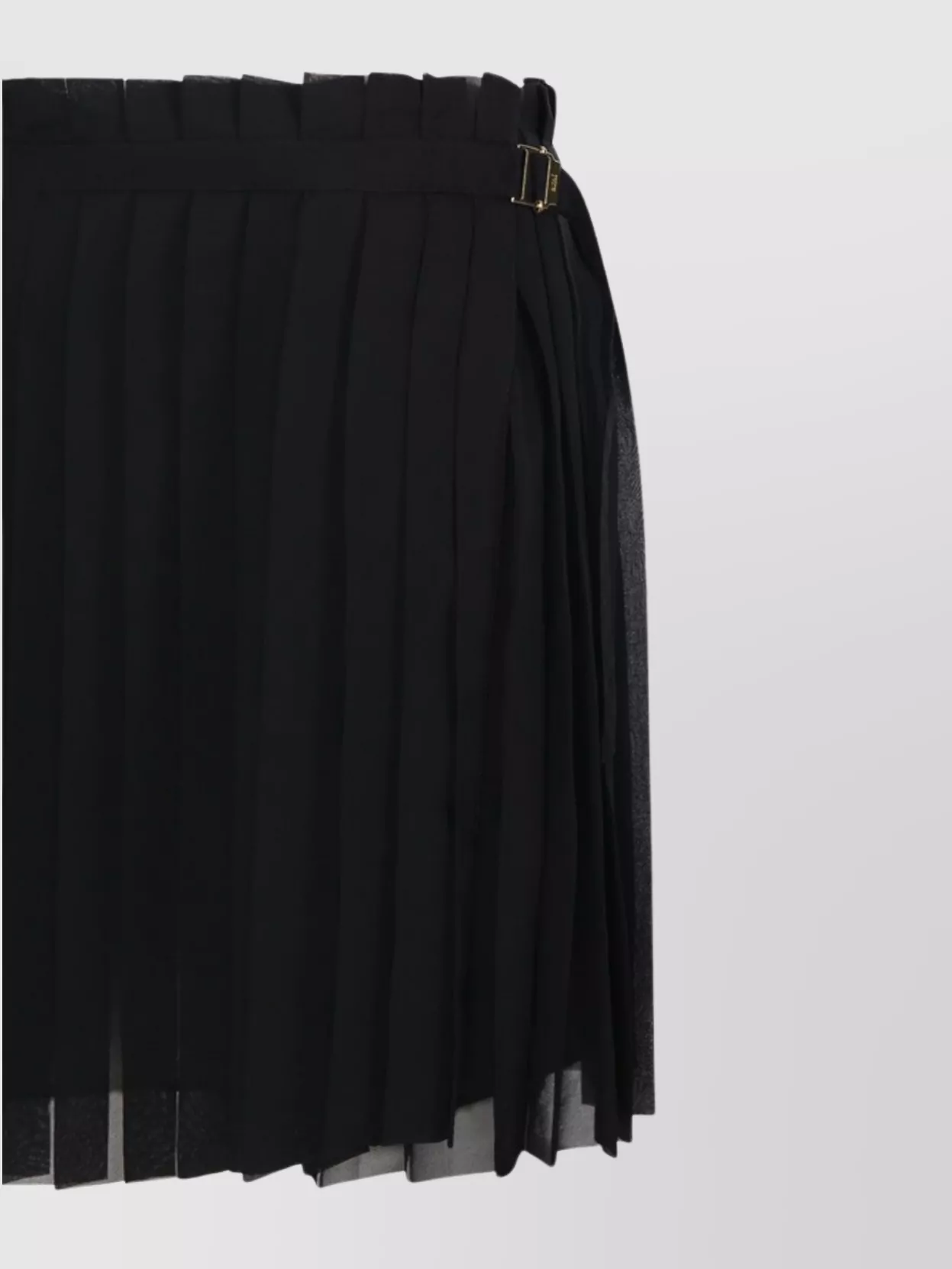 Shop Ami Alexandre Mattiussi Mini Pleated Skirt Flair