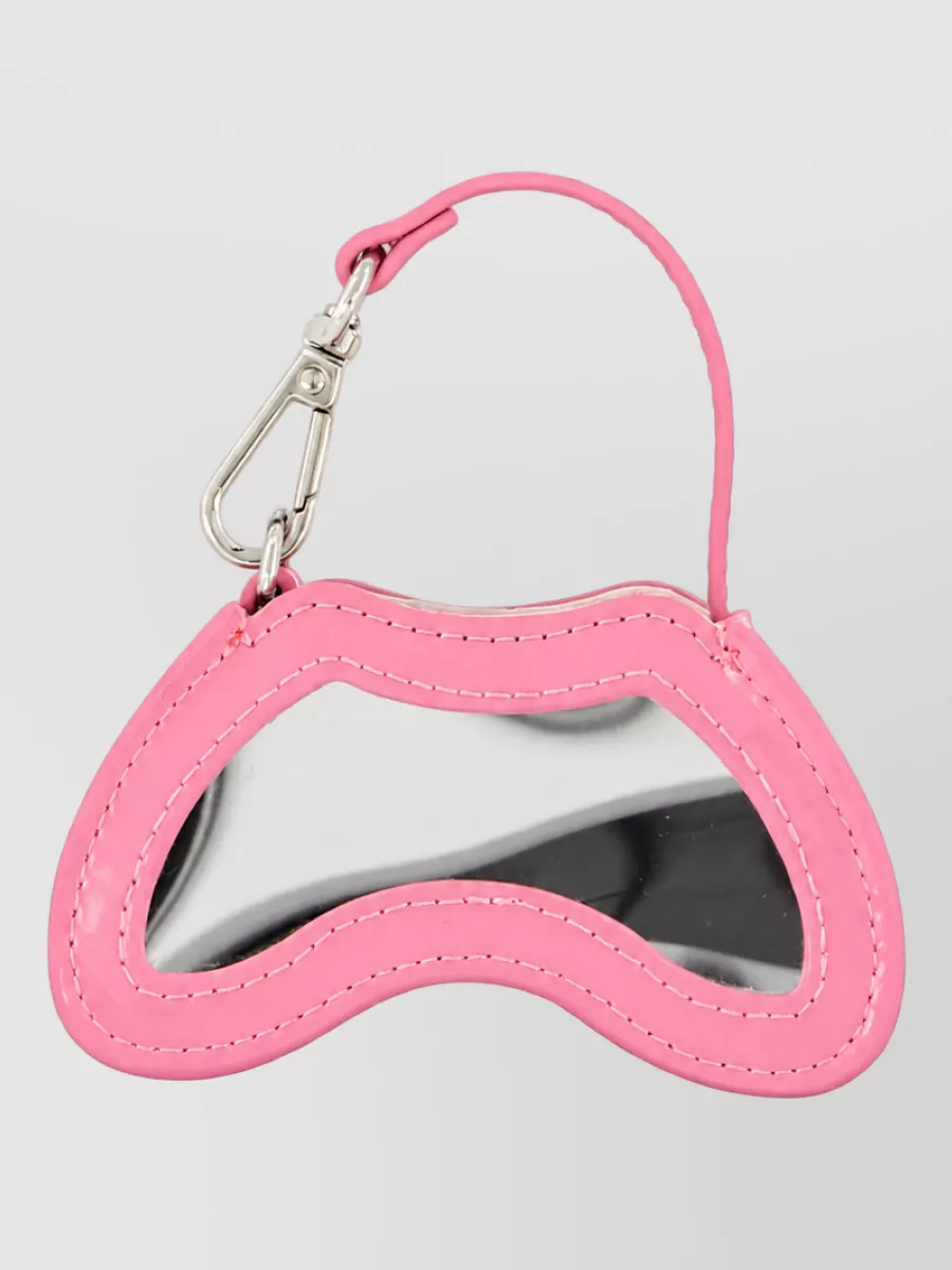 Diesel faux leather bag charm