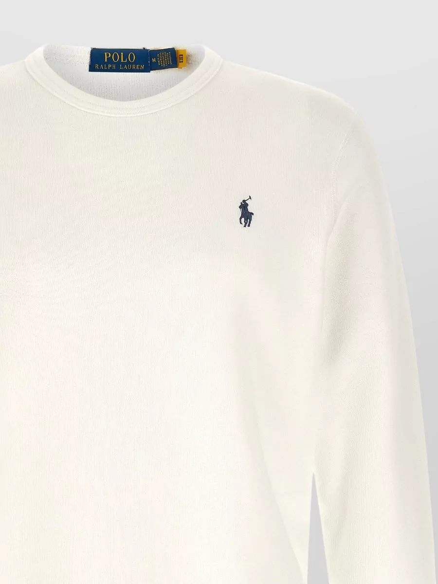 Polo Ralph Lauren Cotton Crew-Neck Long-Sleeve Sweatshirt