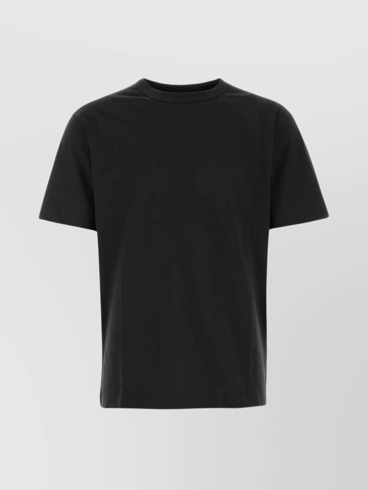 Shop Dries Van Noten Ribbed Crew-neck Cotton T-shirt With Short Sleeves