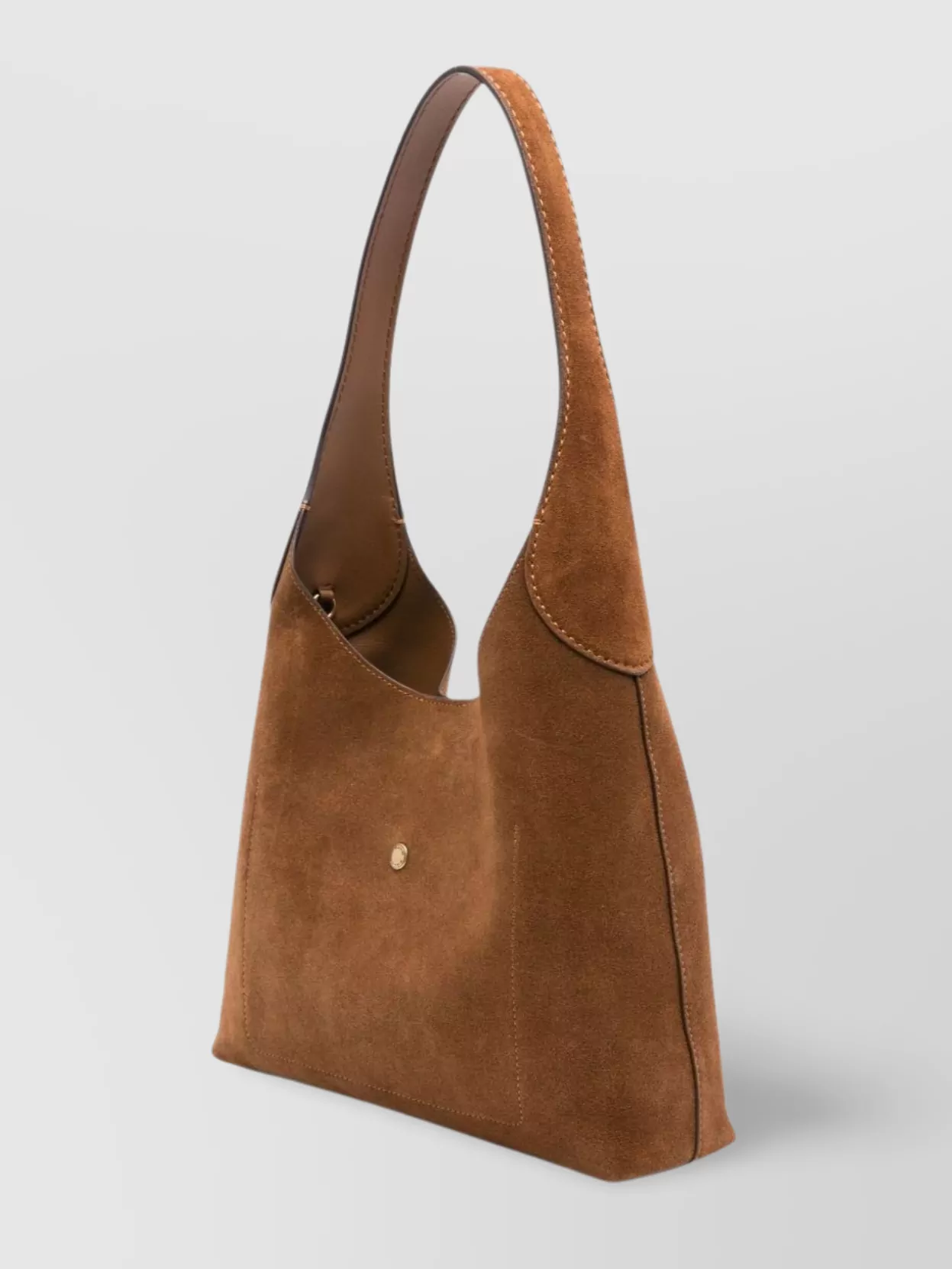 Coach Curved Silhouette Hobo Bag With Top Handle
