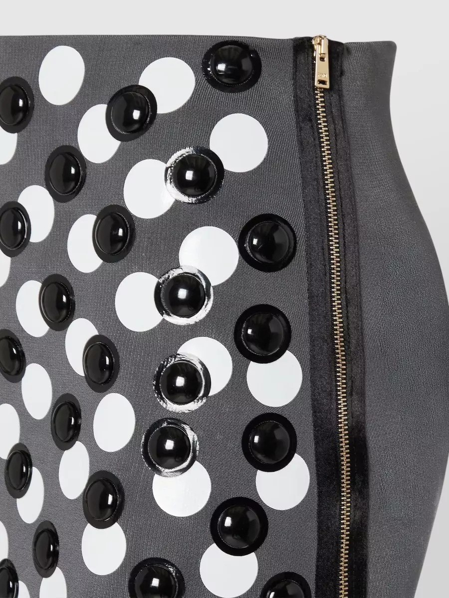 Fendi Viscose Pencil Skirt