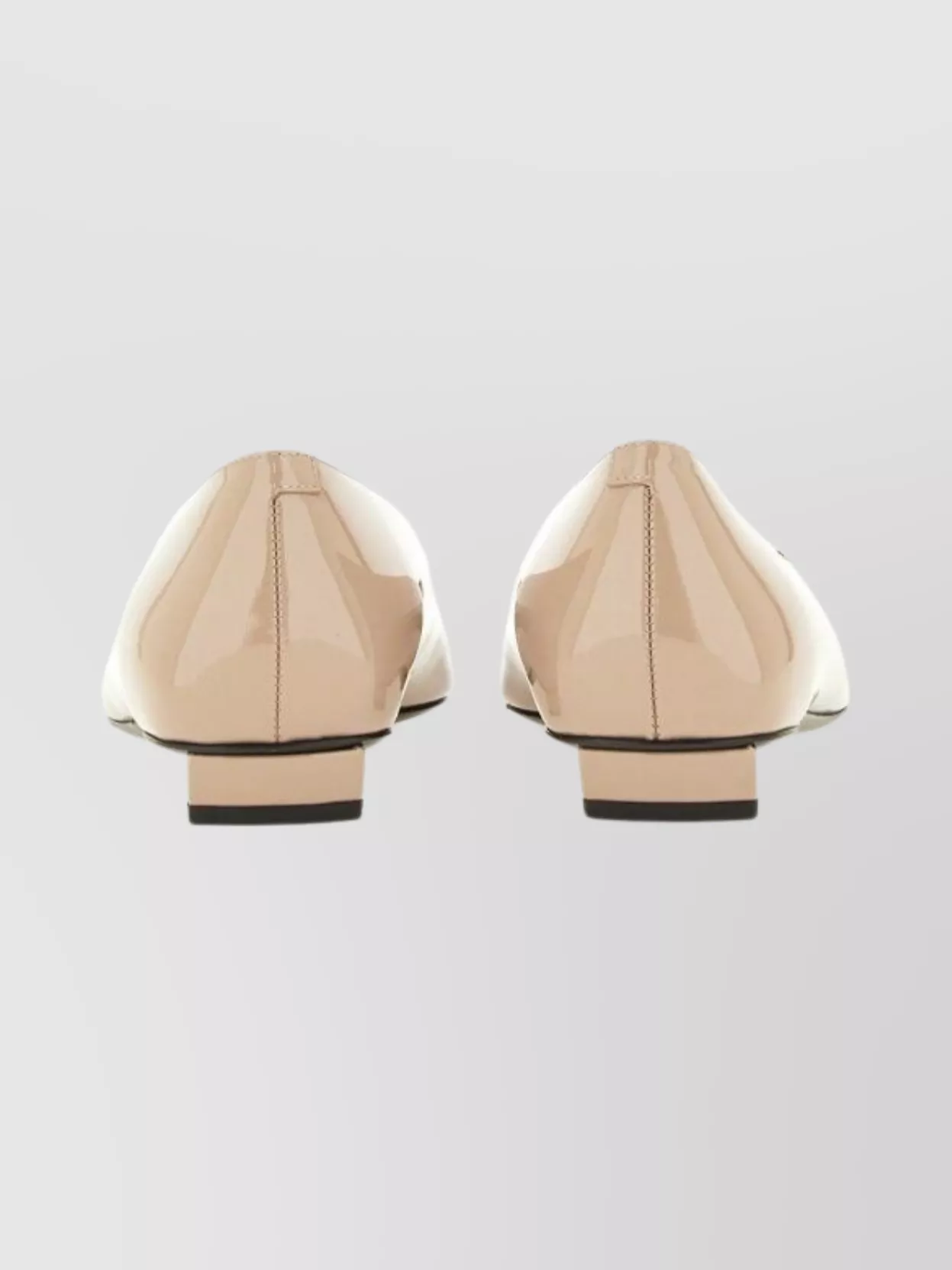 Roger Vivier Square Buckle Patent Ballerina Shoes