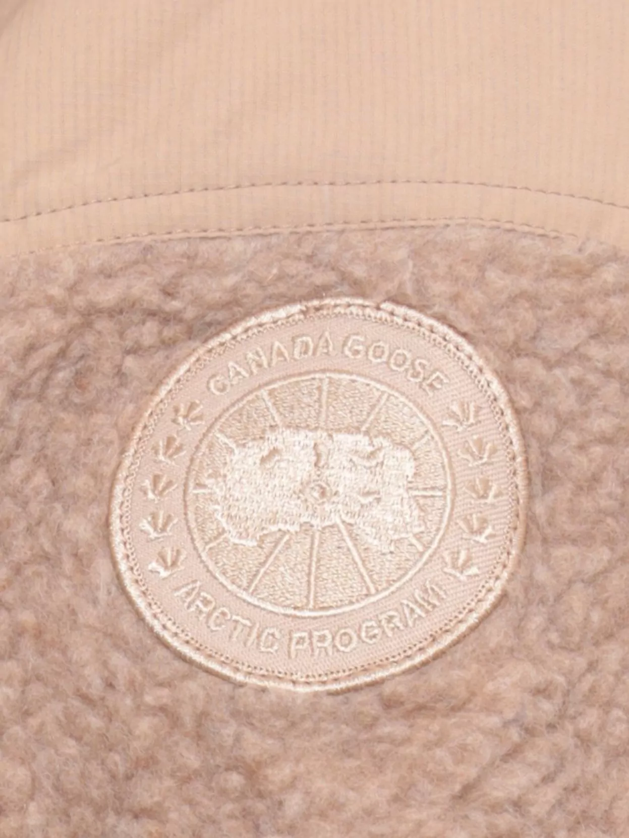 Canada Goose Hooded Short Down Jacket And Pockets