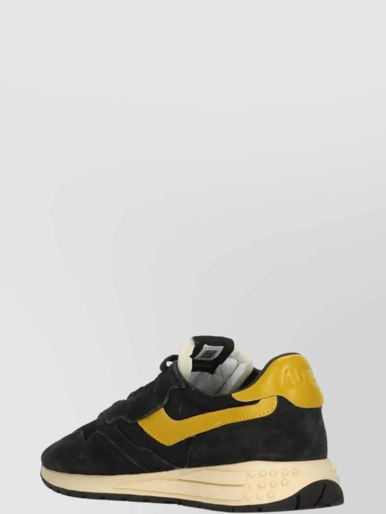 Autry Low Top Leather Sneakers With Lettering Detail