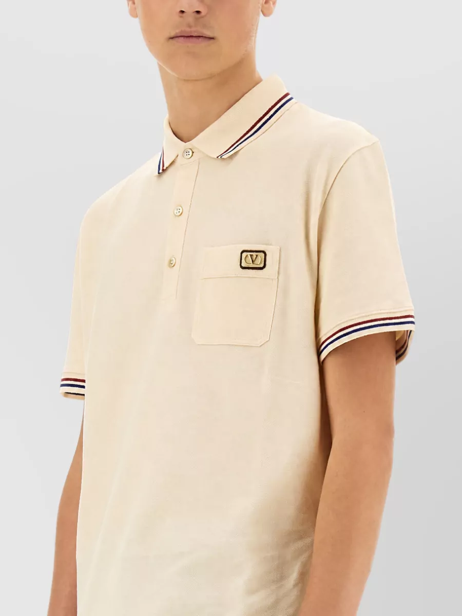 Valentino Cotton Polo Shirt