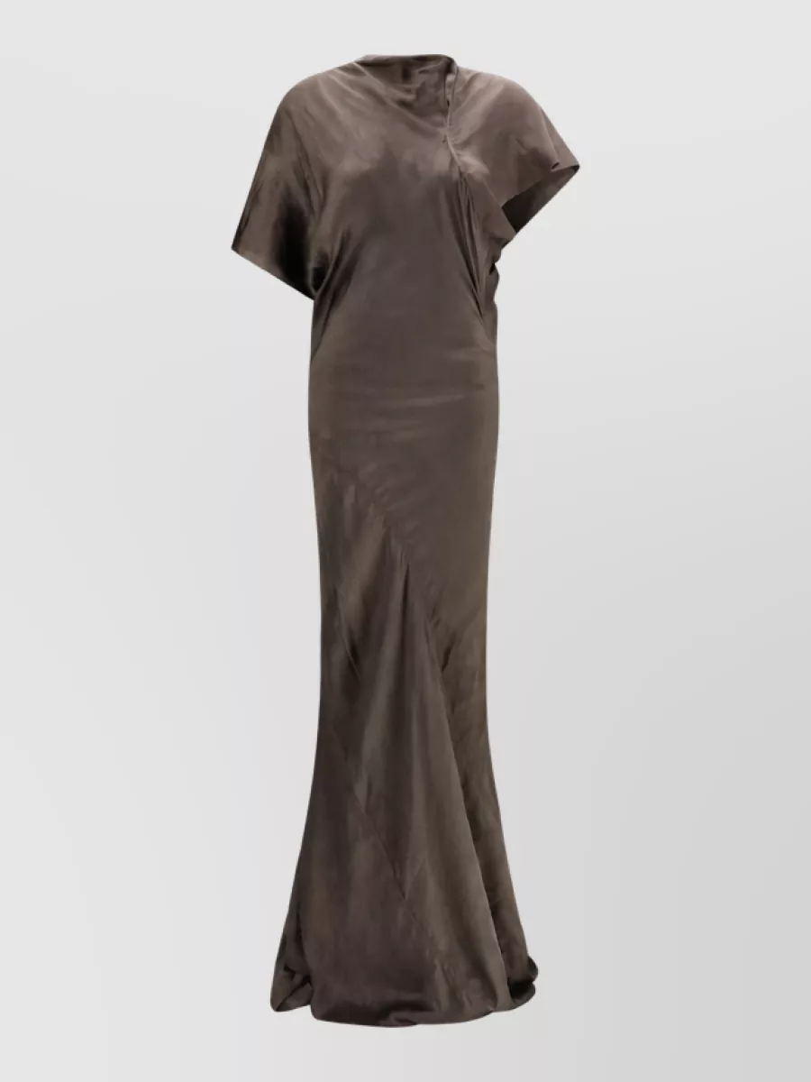Rick Owens draped cutout maxi dress