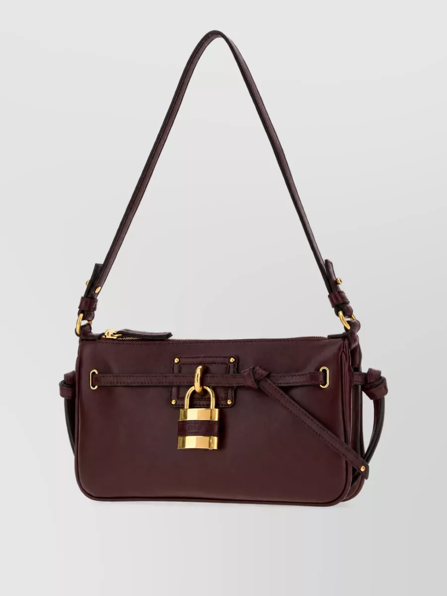 Chloé paddington mini leather clutch bag