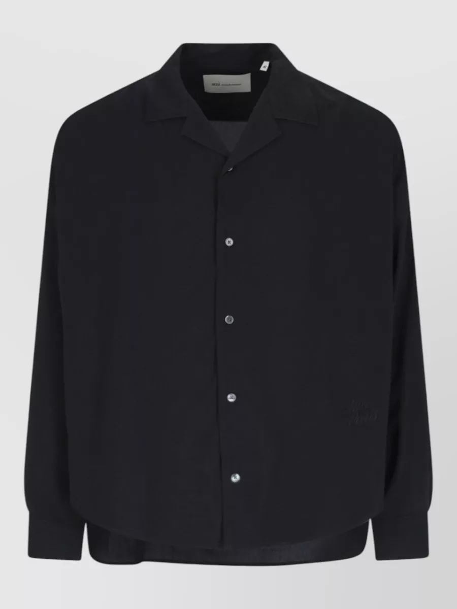 Ami Paris relaxed-fit long-sleeve shirt