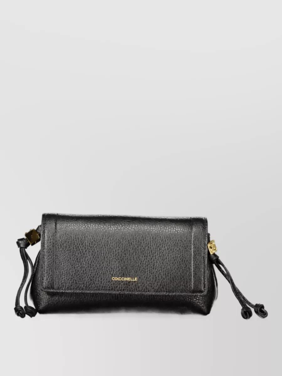 Coccinelle leather clutch bag