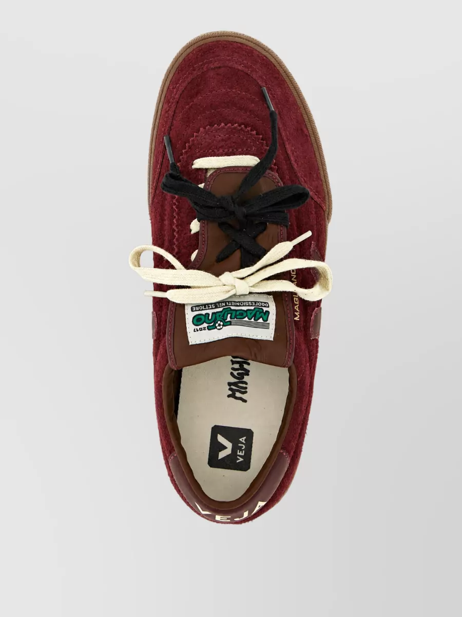 Veja Leather Low-Top Sneakers