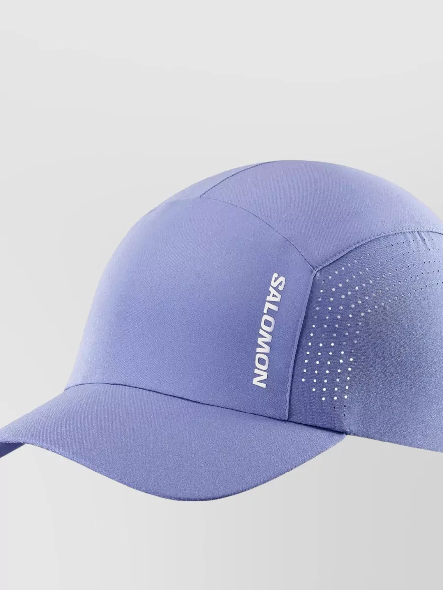 Salomon Performance Cap Curved Brim Perforated Design