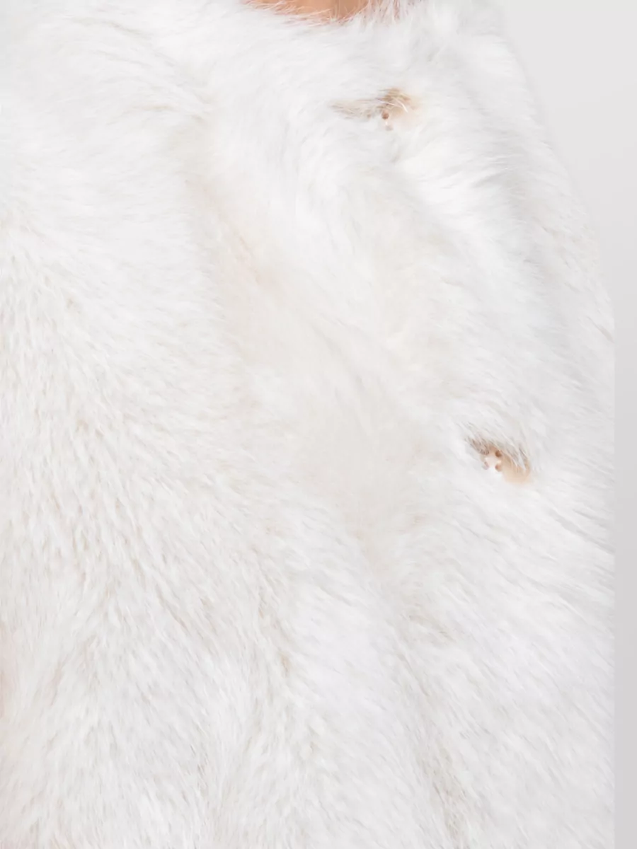 Stand Studio Faux Fur Short Jacket