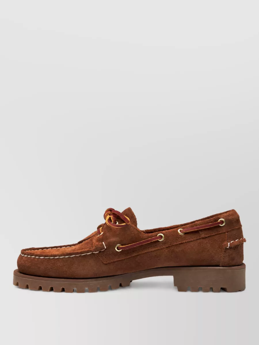 Sebago Suede Leather Boat Shoes