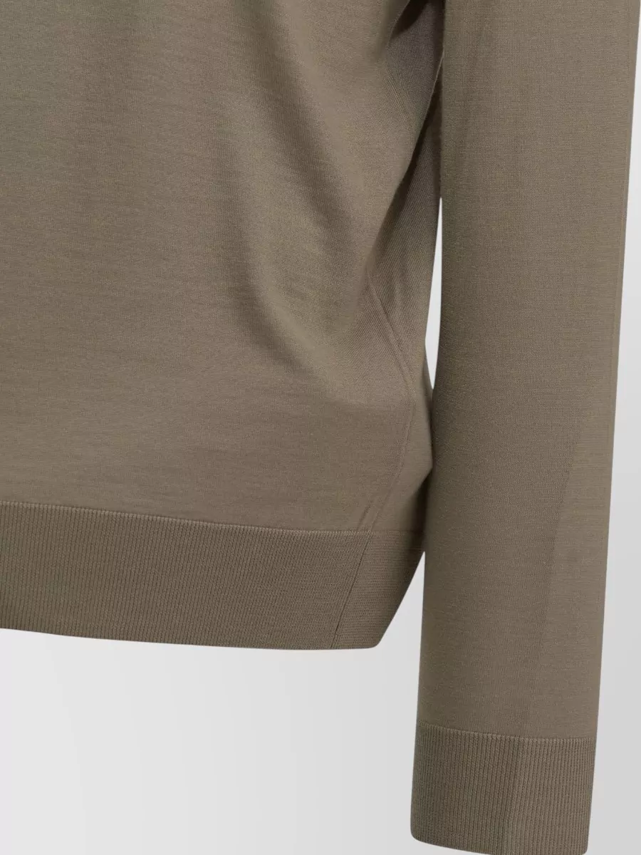 Zegna Cashmere Silk Turtleneck Sweater