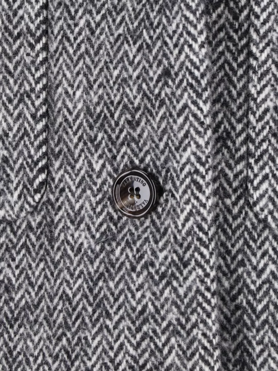 Valentino Single-Breasted Coat