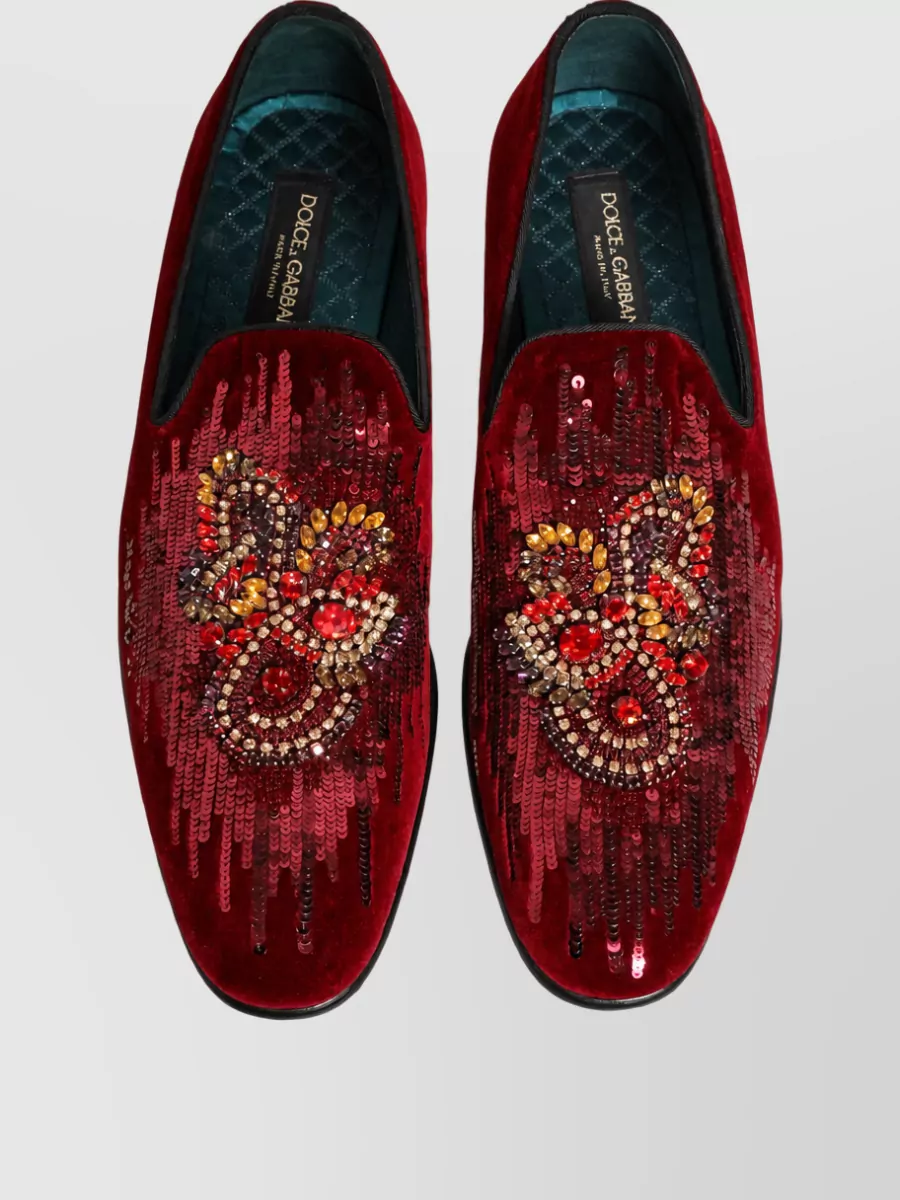 Dolce&Gabbana Leather Slippers