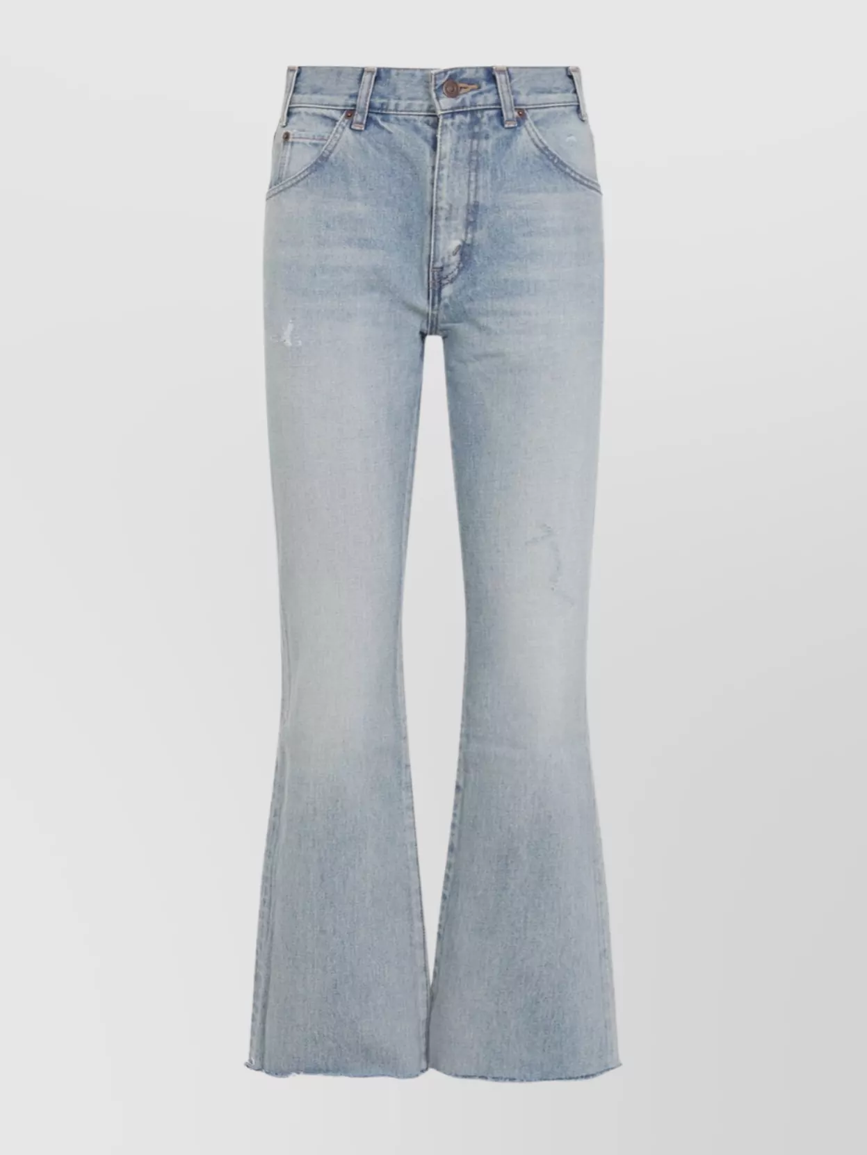 Celine - flare jeans raw hem