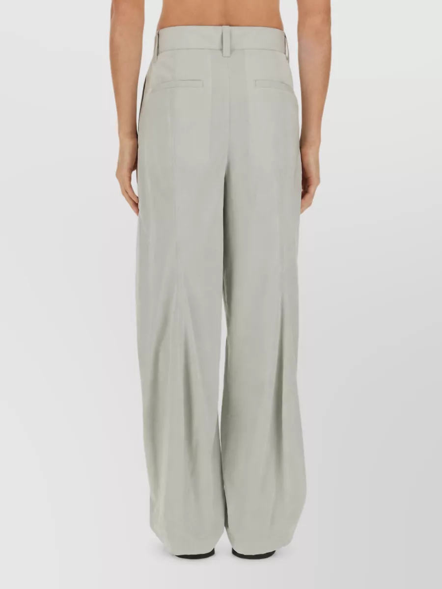 Bottega Veneta Silk Wide-Leg Trousers