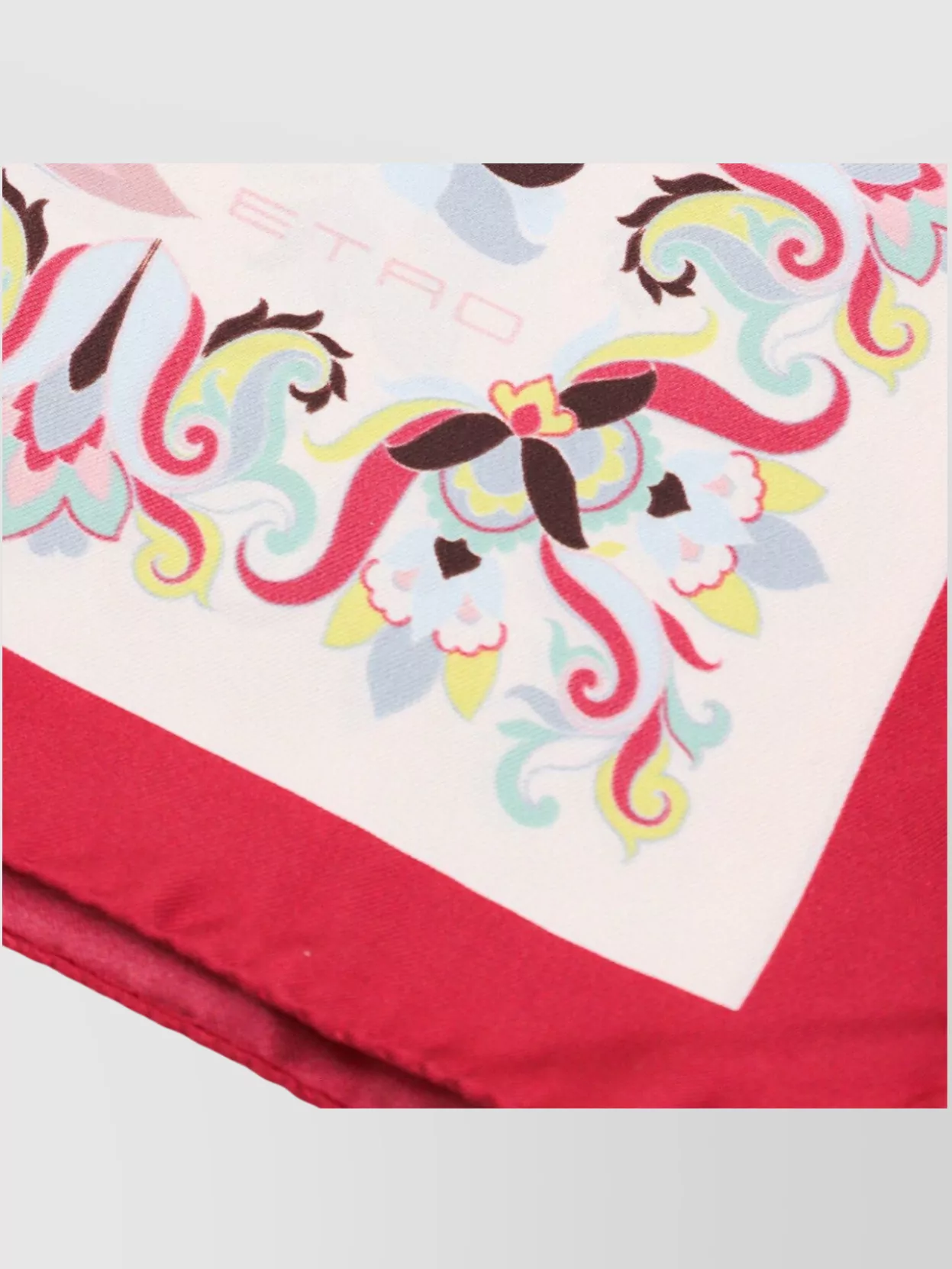Etro Lightweight Floral Square Scarf