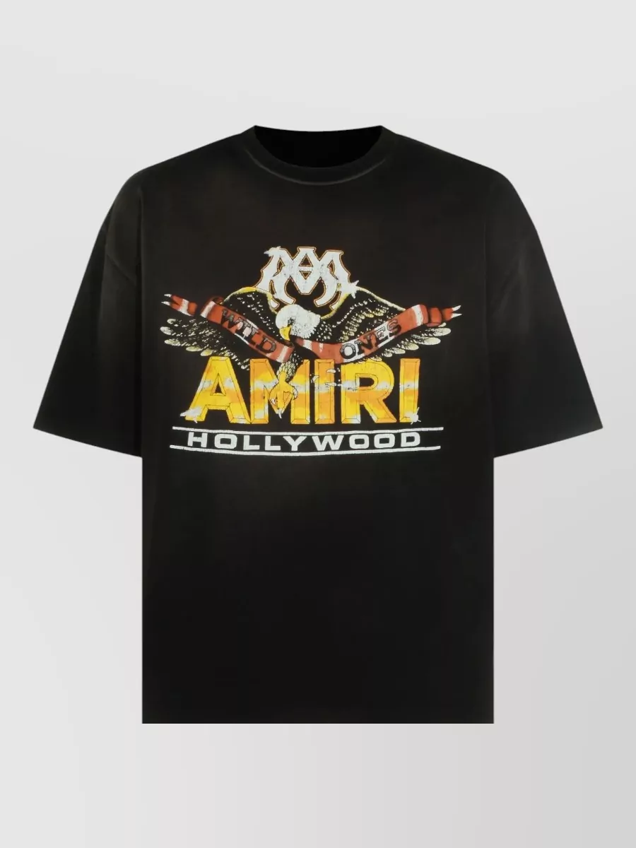 Amiri Cotton oversized graphic t-shirt