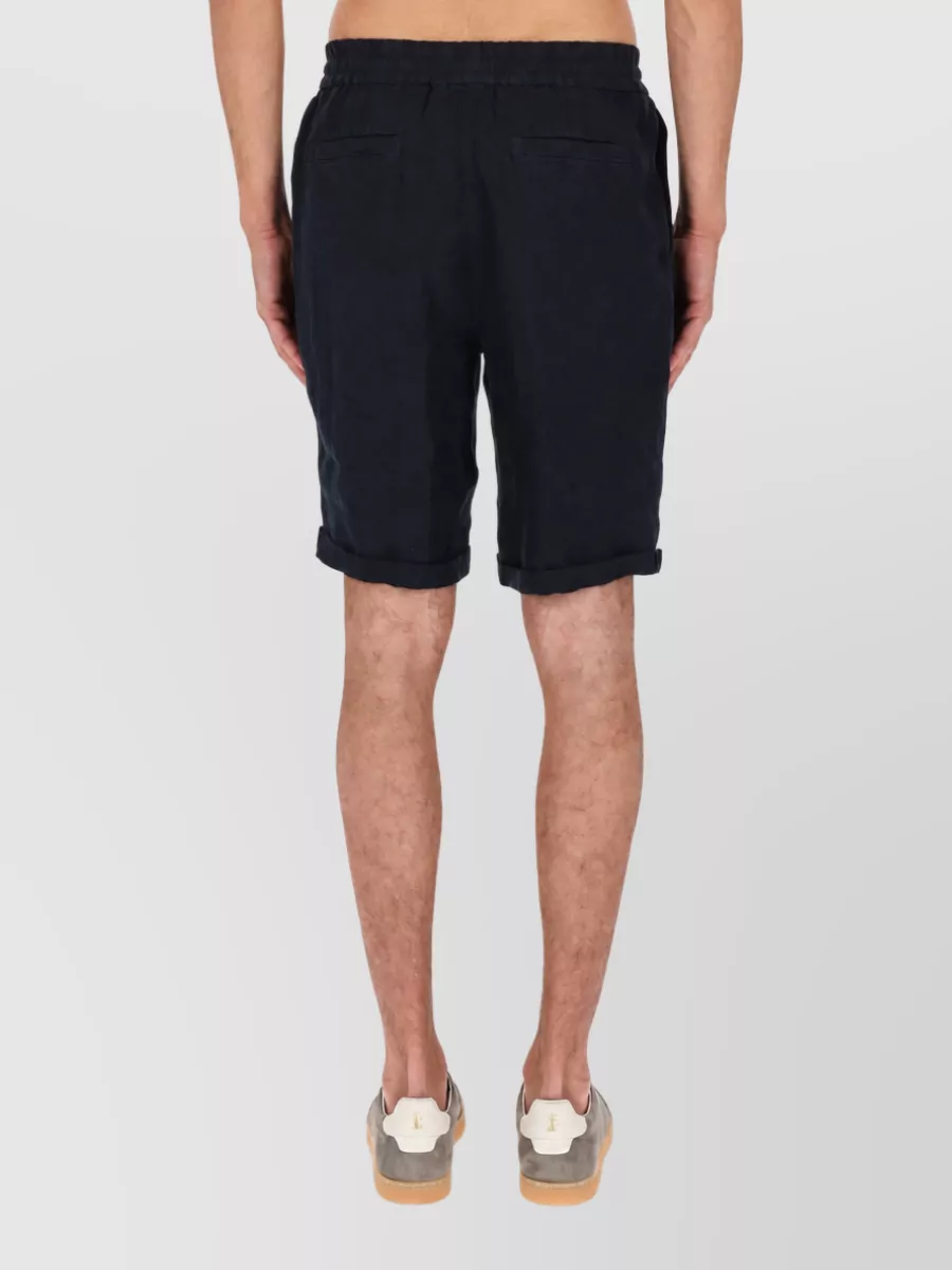 Brunello Cucinelli Linen Bermuda Shorts