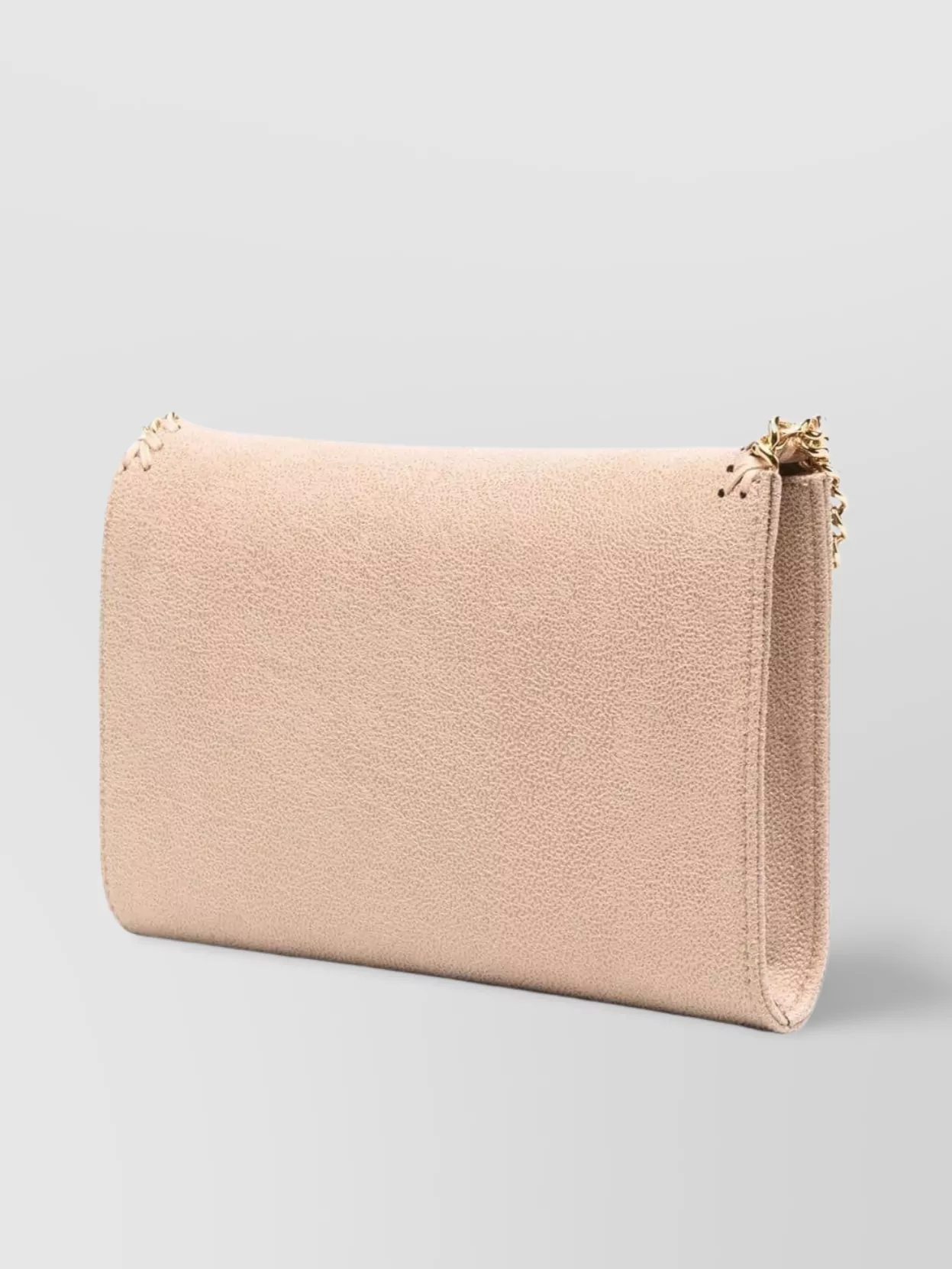 Stella Mccartney Compact Wallet Crossbody Bag In Beige