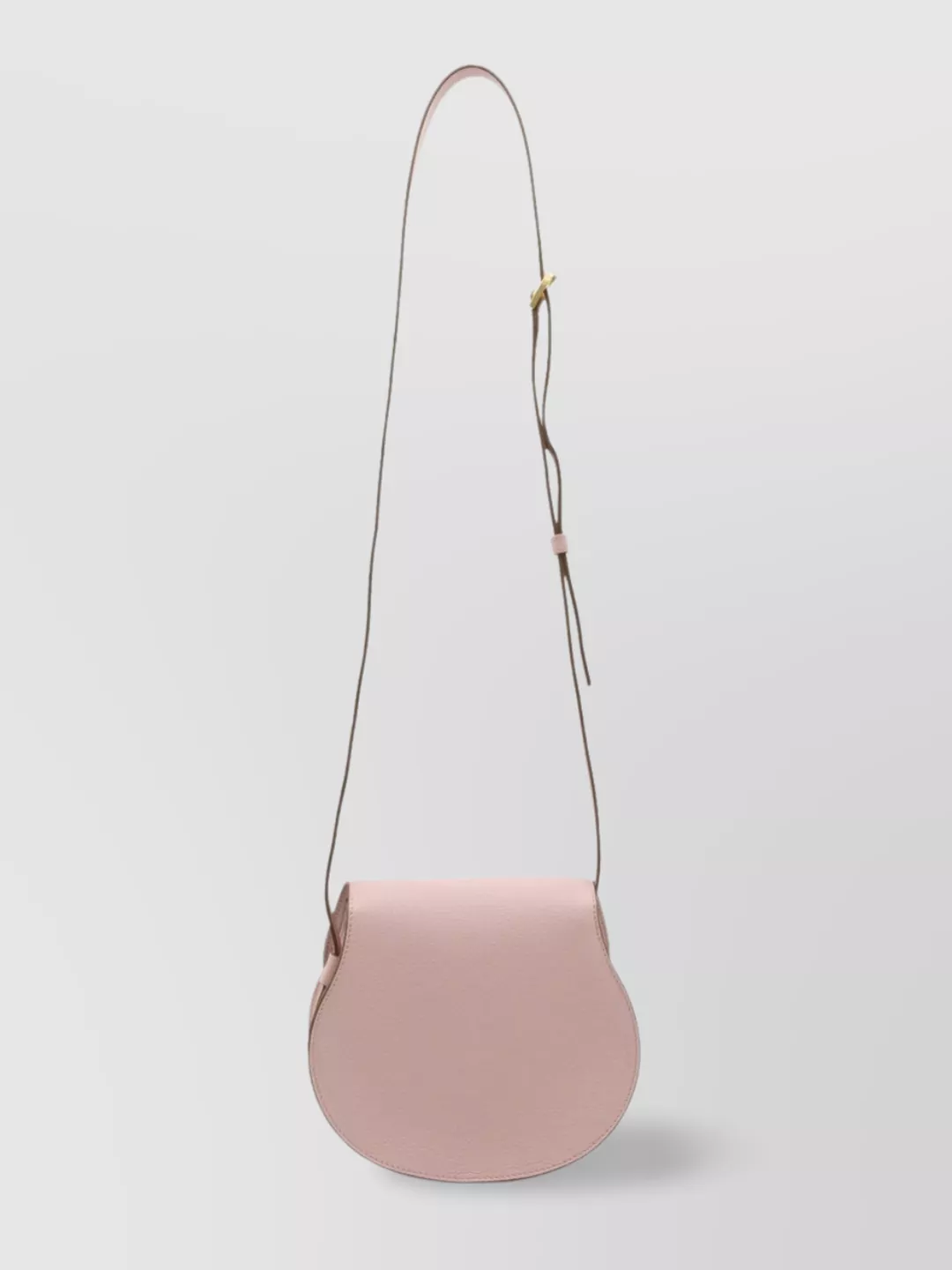 Chloé Adjustable Strap Saddle Shape Textured Finish