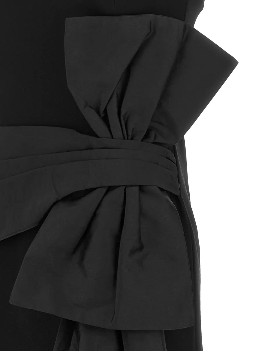Rotate Birger Christensen Bustier Bow Mini Dress