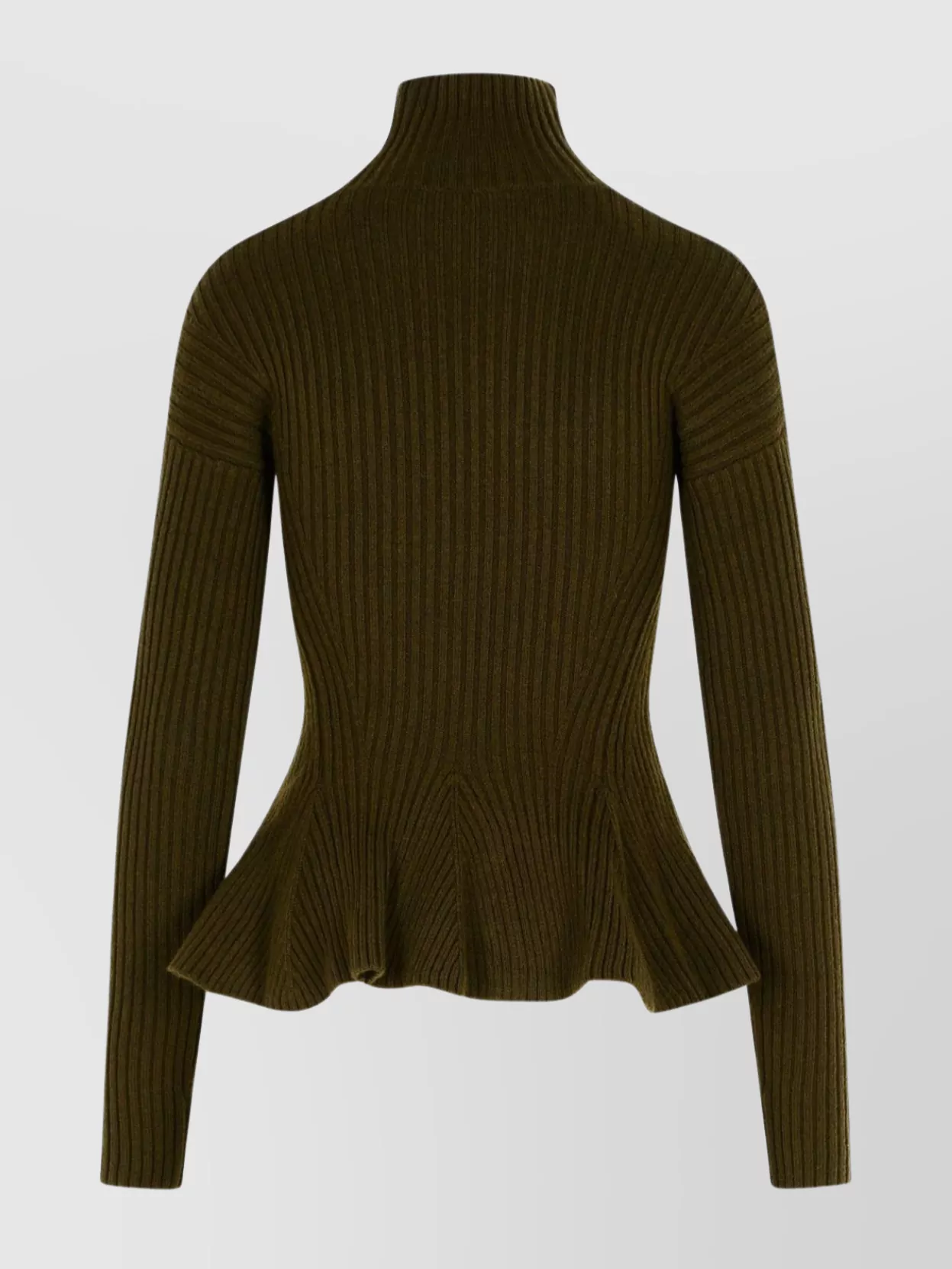 Max Mara Bolsena 1234 Turtleneck Peplum Sweater