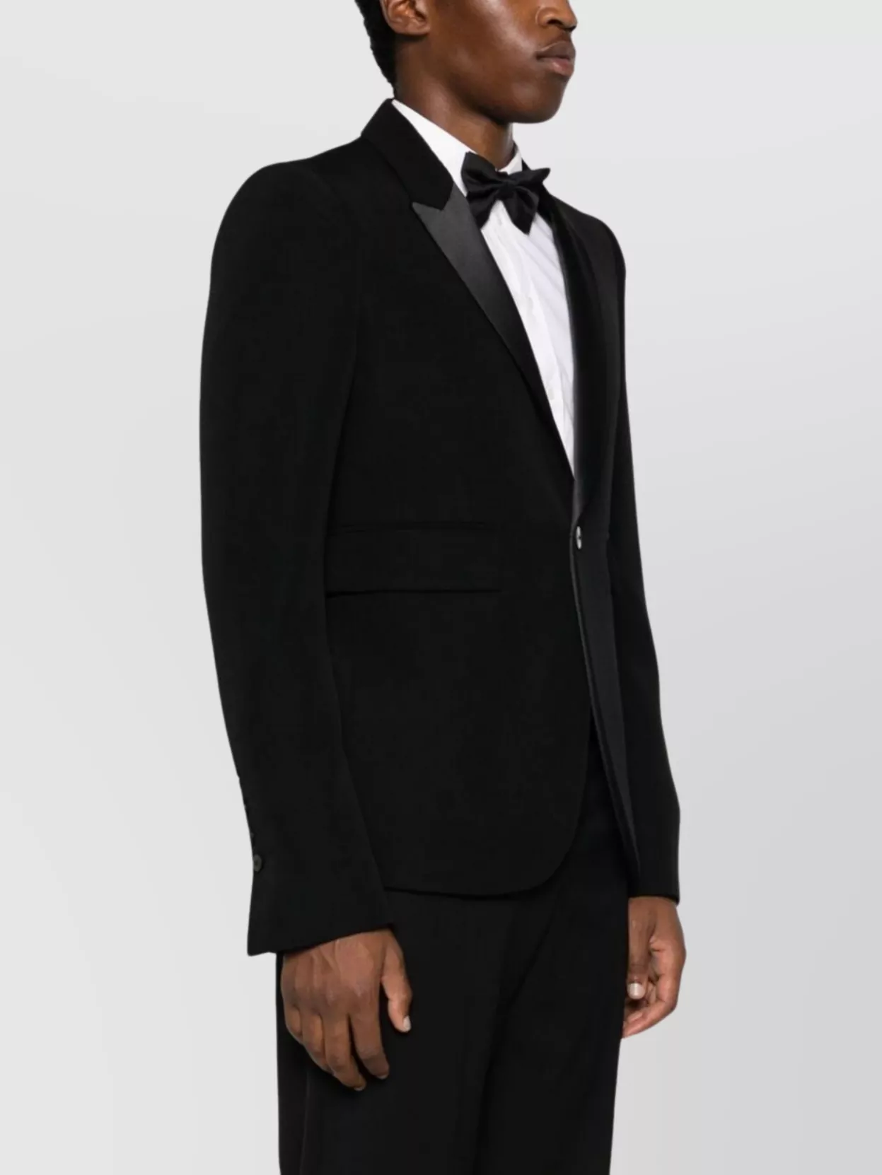 Sapio Peak Lapels Cotton-wool Blazer