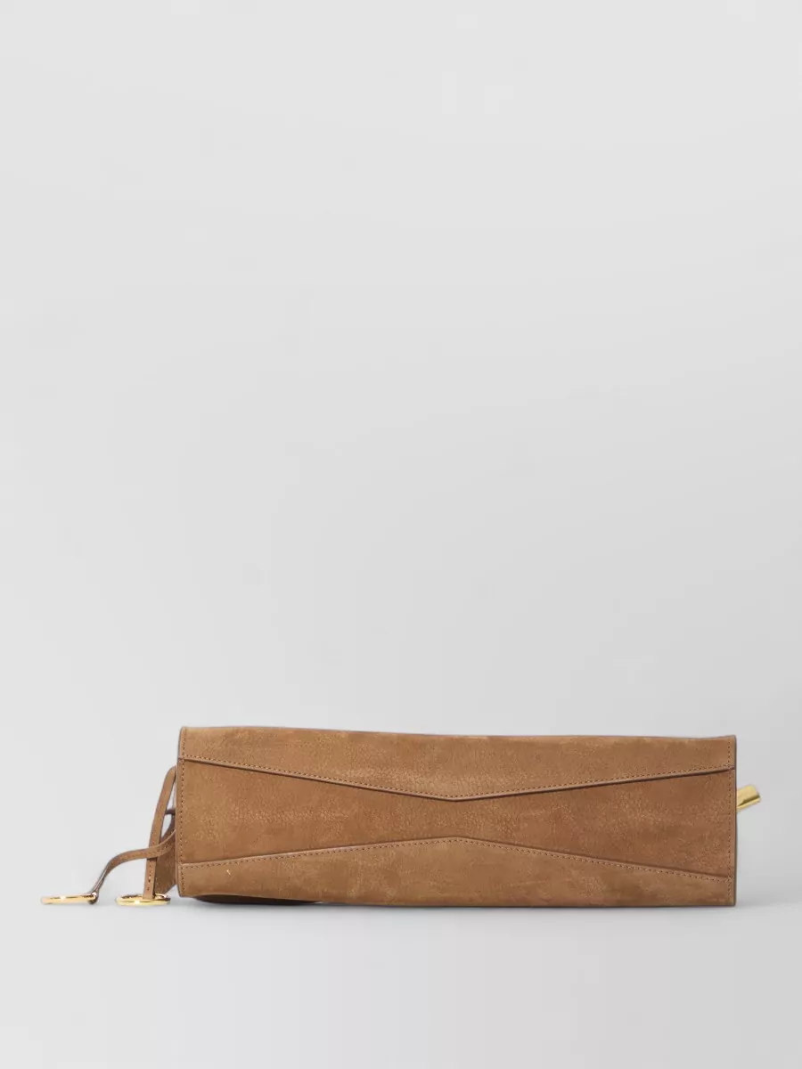 Alaïa leather east west shoulder bag