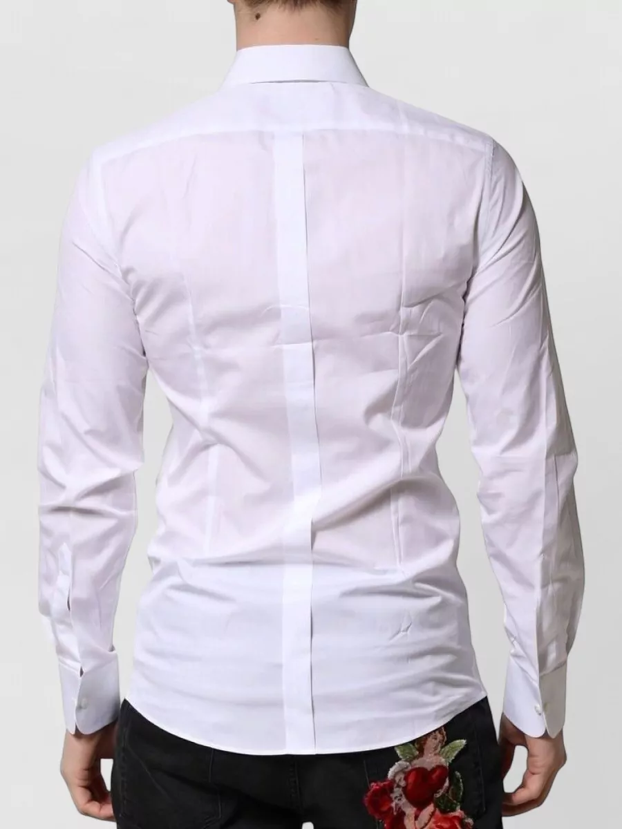 Dolce&Gabbana Cotton Long-Sleeve Dress Shirt