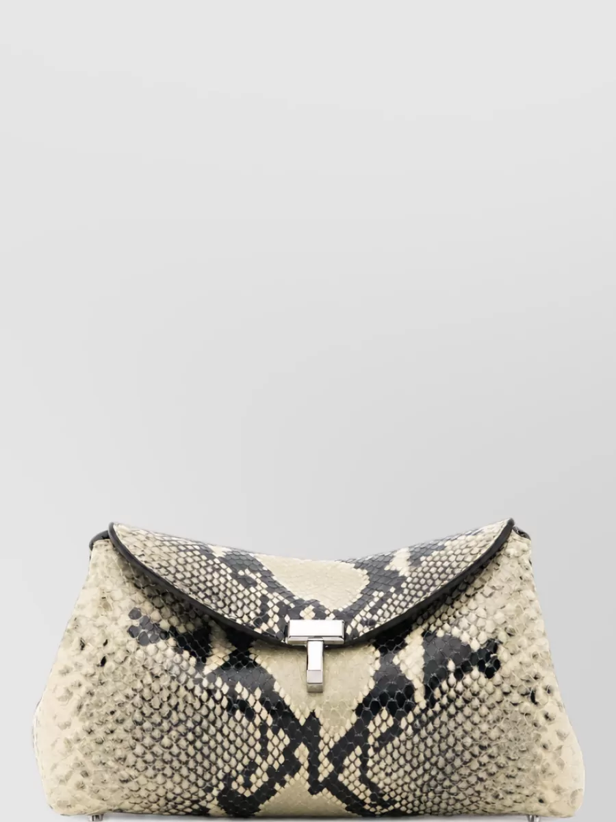 Totême python skin mini shoulder bag