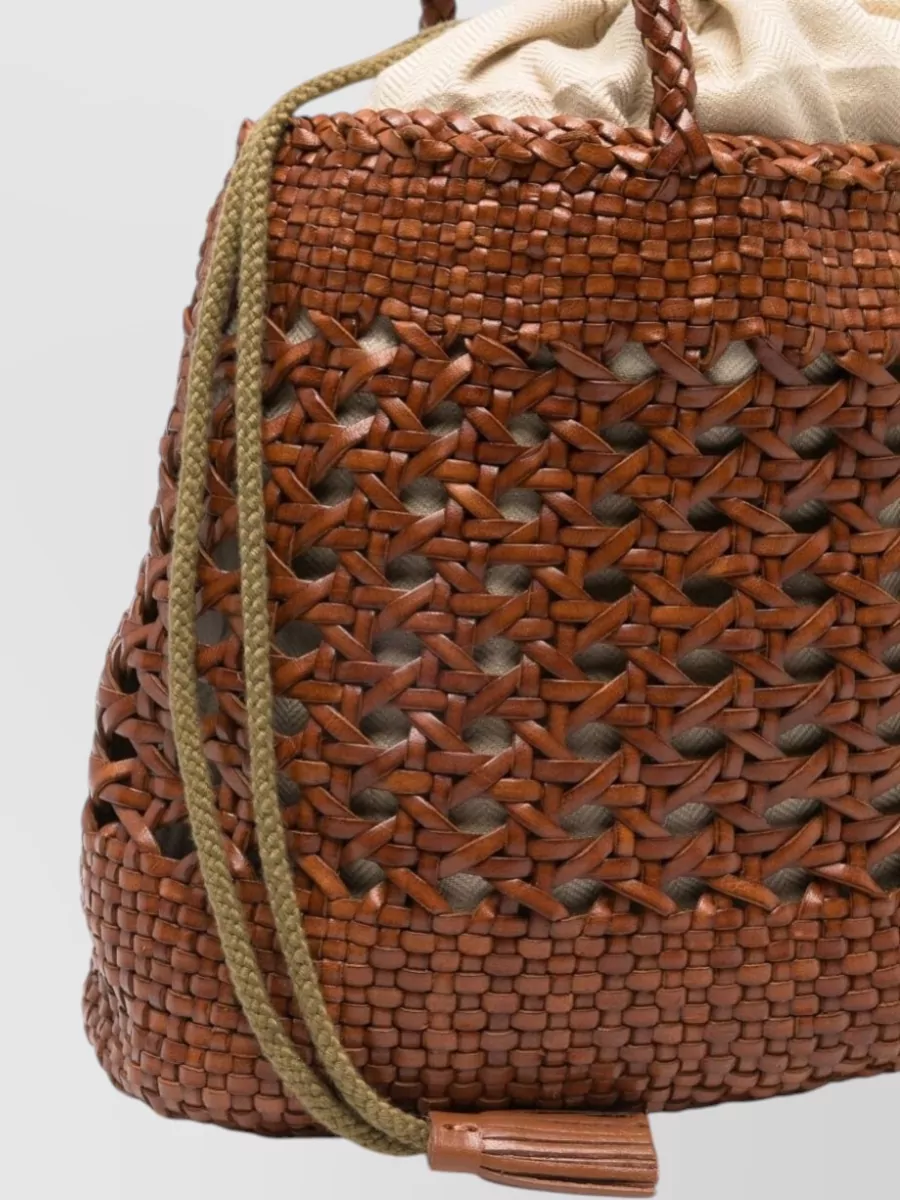 Dragon Diffusion Hand Woven Bucket Bag
