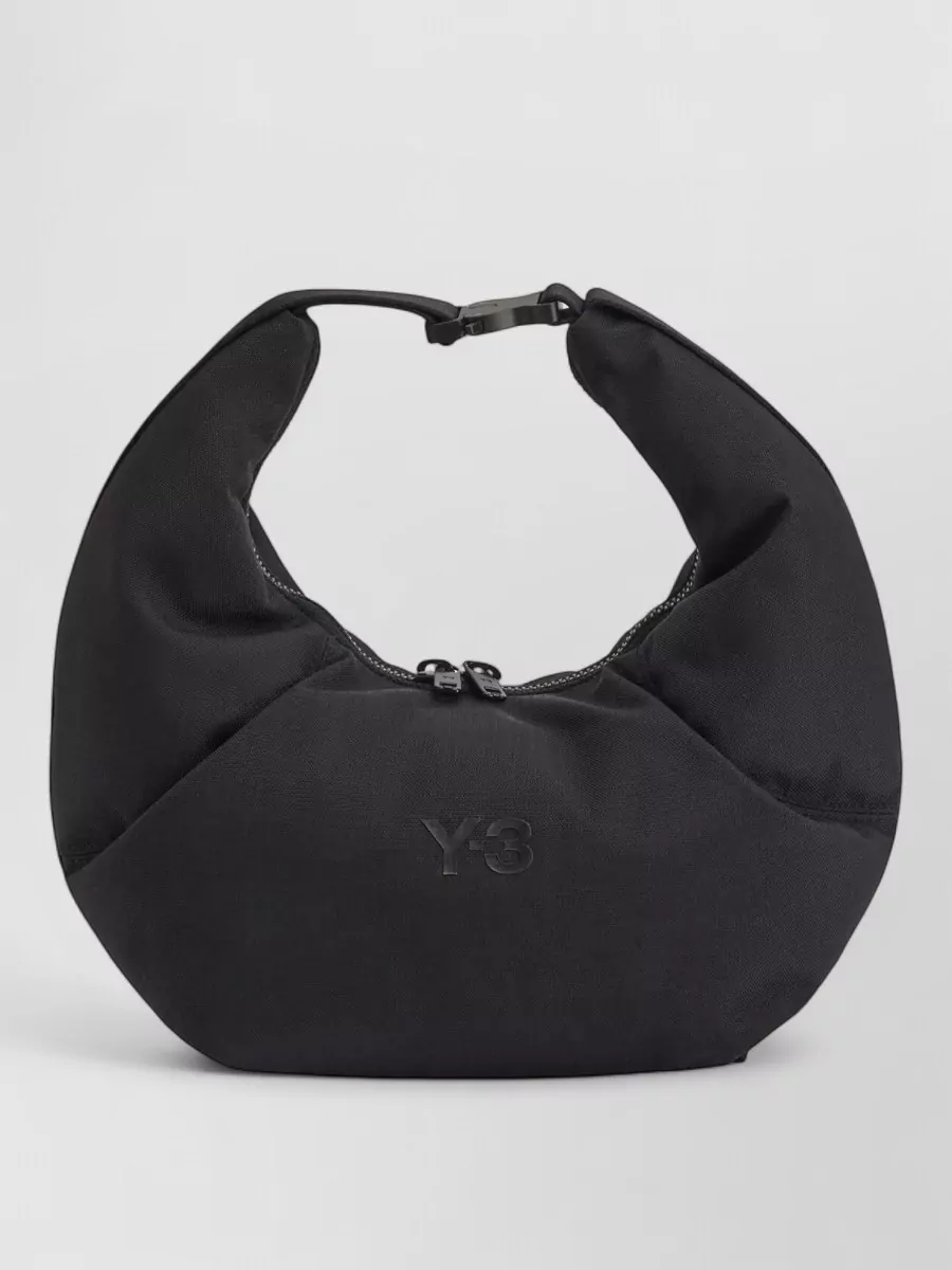 Y-3 Logo-Print Shoulder Bag