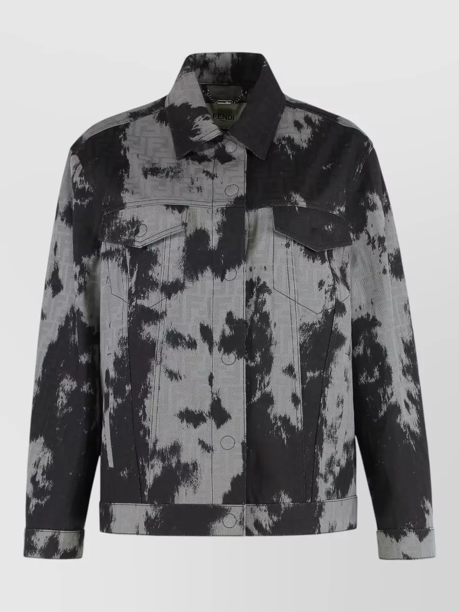 Fendi denim oversized jacket
