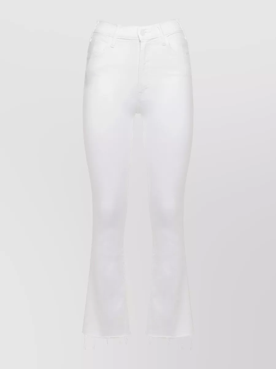 Mother denim slim-fit flared jeans