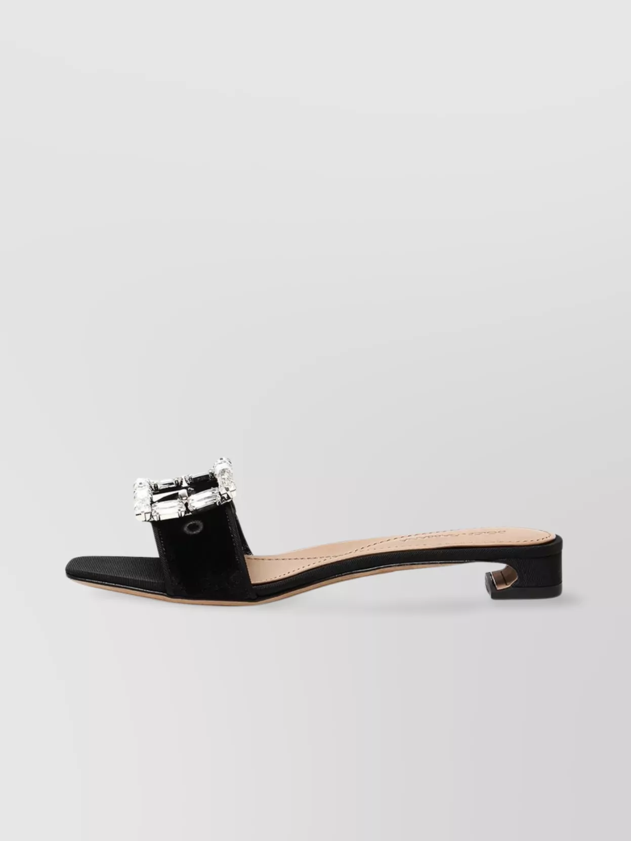 Dolce&Gabbana Jewel Buckle Leather Sandals