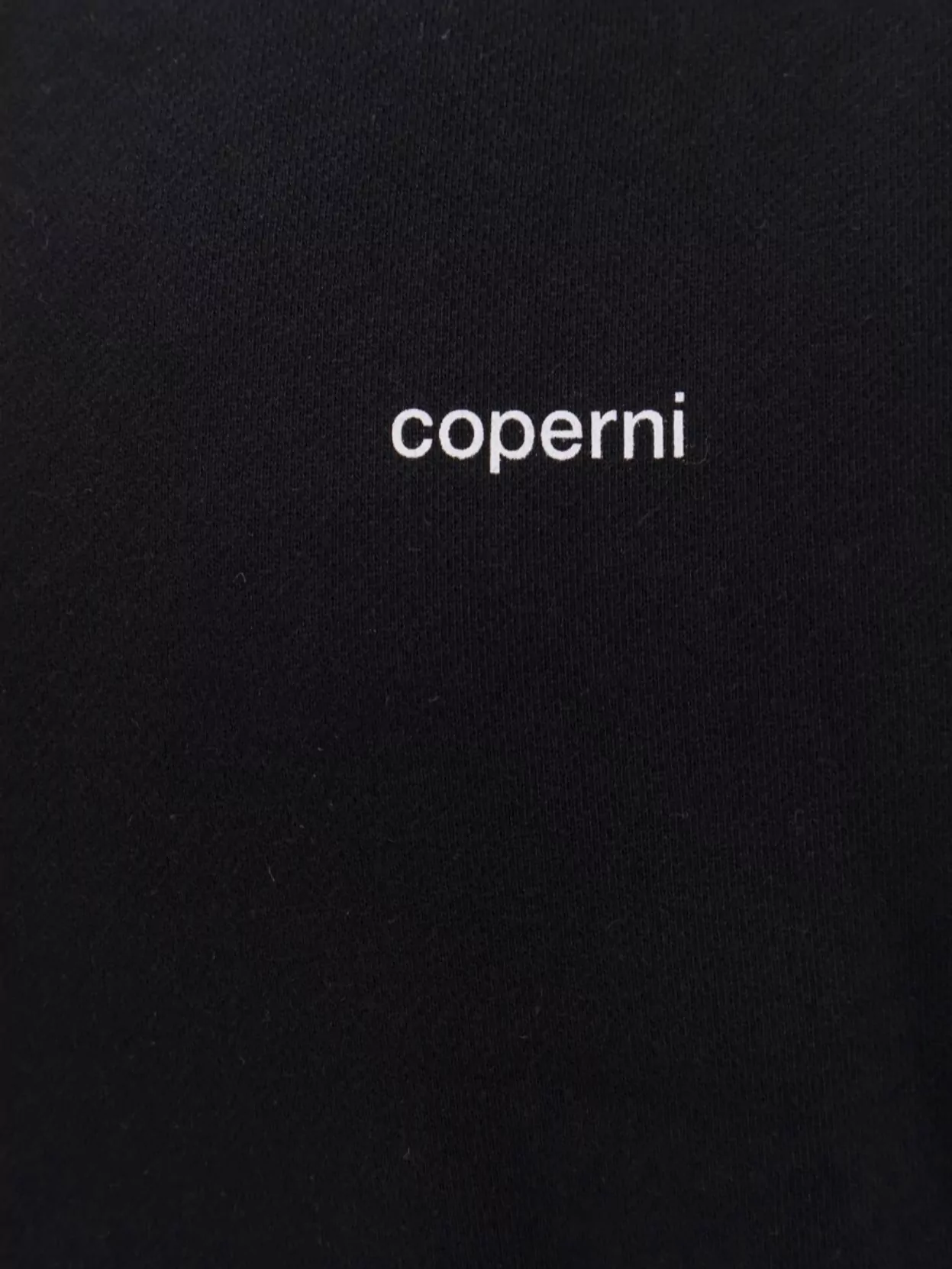 Coperni Cotton Sweatshirt With Hood And Pocket