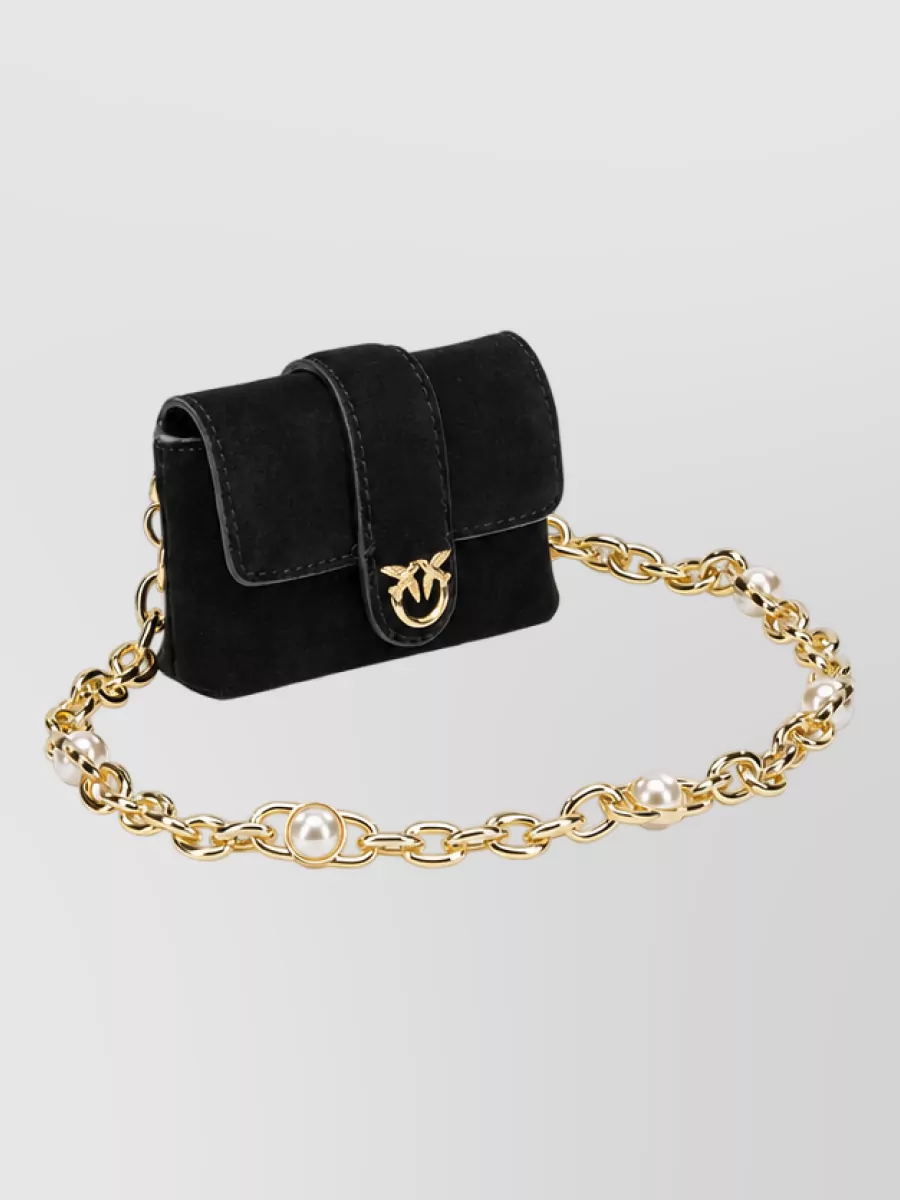 Pinko Leather Card Holder